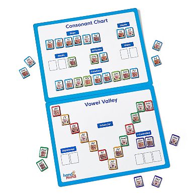 hand2mind Desktop Magnetic Sound Wall Boards Set of 6