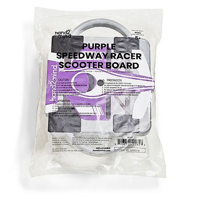 hand2mind Speedway Racer Purple Scooter Board