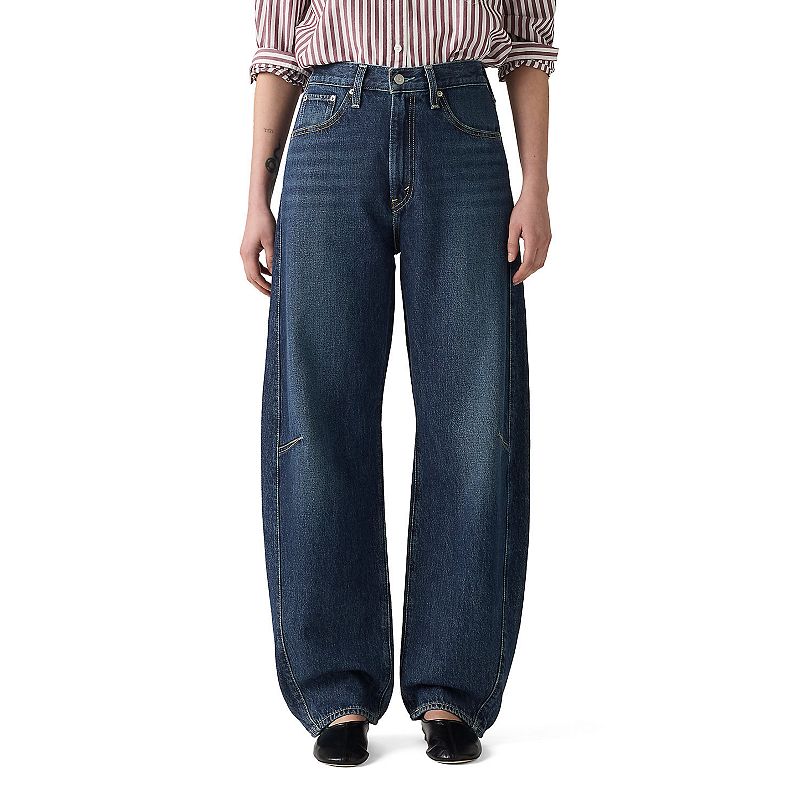 UPC 198627612055 product image for Women's Levi's® Cinch Barrel Jeans, Size: 31(US 12)Medium, New Shades | upcitemdb.com