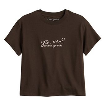Girls 7-16 Ariana Grande "Yes, And?" Graphic Tee