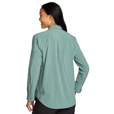 Women's Eddie Bauer Tall Departure 3.0 Lons Sleeve Shirt