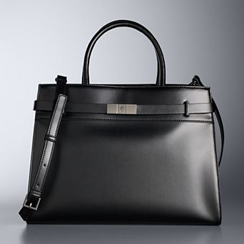 Simply Vera Vera Wang Juniper Belted Satchel Bag