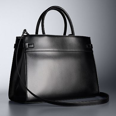 Simply Vera Vera Wang Juniper Belted Satchel Bag