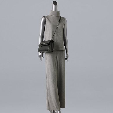 Simply Vera Vera Wang Belted Flap Crossbody Bag