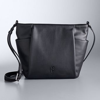 Simply Vera Vera Wang Soft Top Zip Crossbody Bag