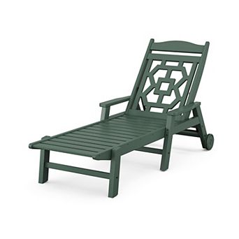 POLYWOOD Martha Stewart by POLYWOOD® Chinoiserie Chaise Lounge