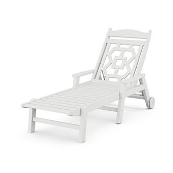 POLYWOOD Martha Stewart by POLYWOOD® Chinoiserie Chaise Lounge
