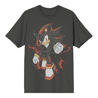 Men's Sonic the Hedgehog Shadow Power Pose Graphic Tee