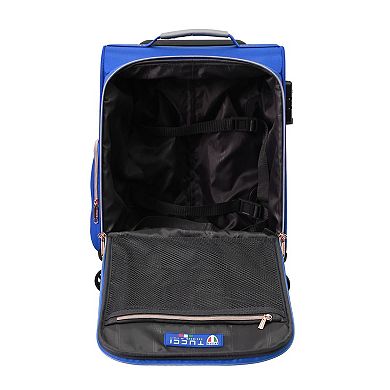 TUCCI Italy 16-Inch Underseat Carry-On Luggage with Spinner Wheels