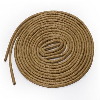 2 Pairs Round Waxed Shoelaces Colored Oxford for Dress Shoes Boots 35.43"