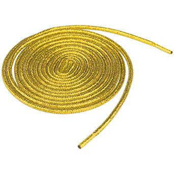 1 Pair Glitter Shiny Shoelace Sparkling Shimmery Sneakers Round Shoe Strings 62.99"