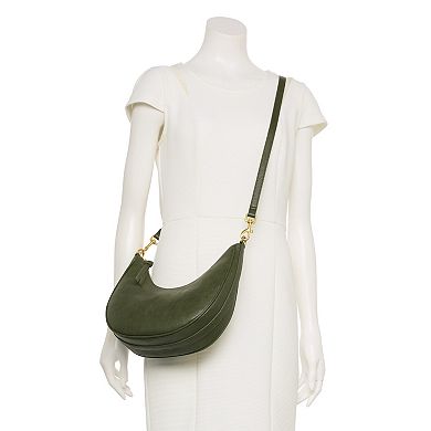 Sonoma Goods For Life® Maira Crescent Half Moon Crossbody Bag