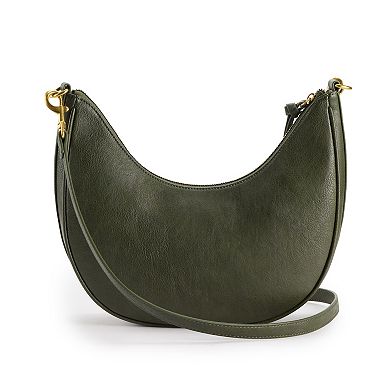Sonoma Goods For Life® Maira Crescent Half Moon Crossbody Bag