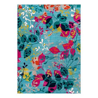 Unique Loom Indica Azalea Throw Rug