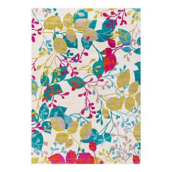 Unique Loom Indica Azalea Throw Rug