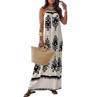 knee length dresses for ladies Fearless Travels Green Tropical Maxi Dress – Shop the Mint main image 0