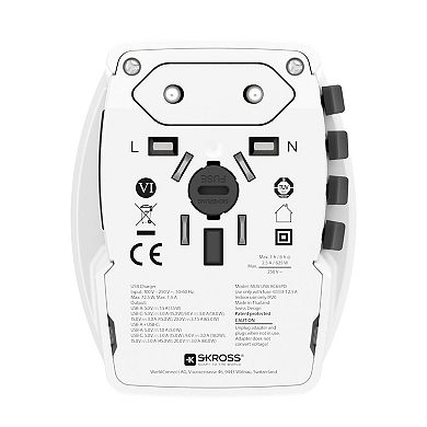 SKROSS AC65PD World Traveler USB Adapter