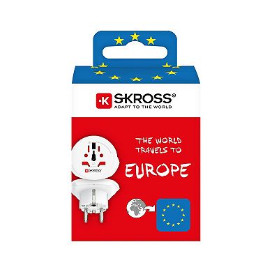 SKROSS World Adapter to Europe