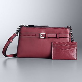 Simply Vera Vera Wang Crossbody Bag and Card Case Gift Set
