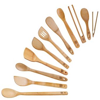 Joyce Chen 11 pc Burnished Bamboo Utensil Set