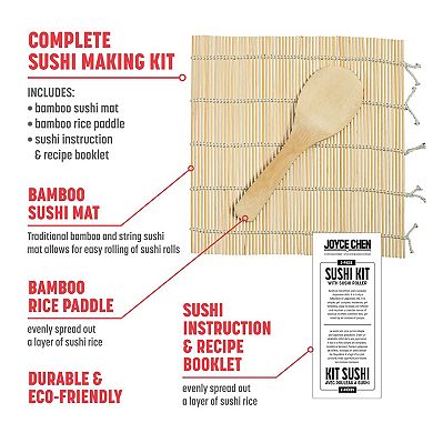 Joyce Chen Sushi 6-Piece Bundle Set