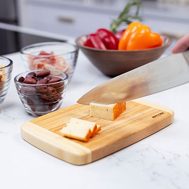 Joyce Chen Burnished Bamboo Cutting Board 5 Pack Bundle
