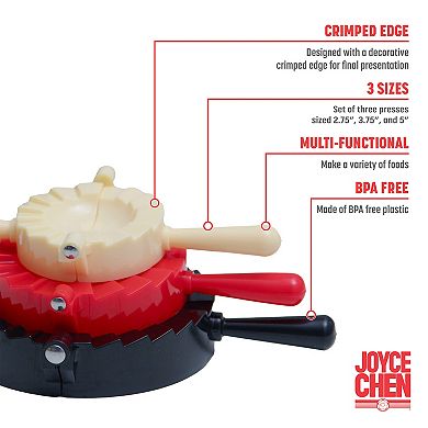 Joyce Chen 3-pc. Dumpling Press Set