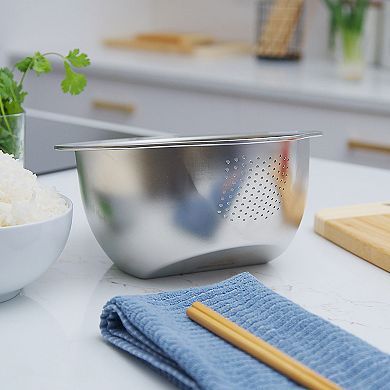 Joyce Chen 3-in-1 Rice Washer, Colander, and Strainer