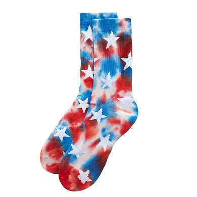 Women's Americana Ribbed Half Cushion Crew Sock With Arch Support