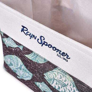 American Art Decor Kona Coast by Reyn Spooner 50th State Printed Fabric 3 pc. Basket Set