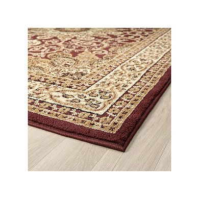 Luxe Weavers Floral Medallion Area Rug