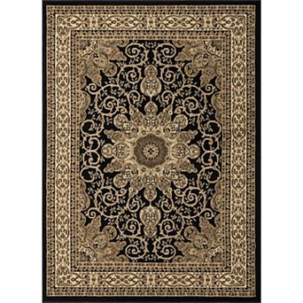 Luxe Weavers Floral Medallion Area Rug