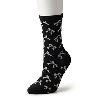 Women's Novelty Print Crew Socks