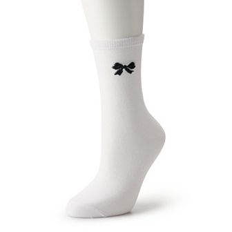 Women's Novelty Print Crew Socks