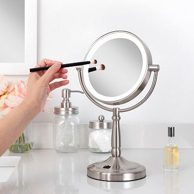 Zadro Inc. Cordless Lighted Makeup Mirror with Magnification