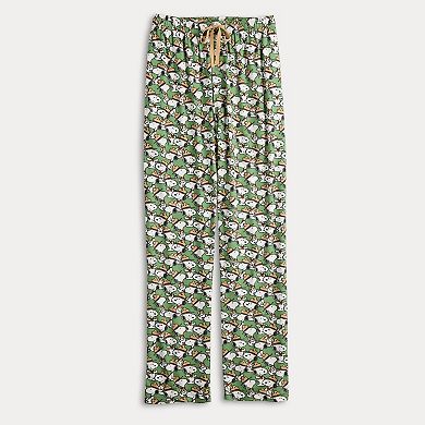 Men's Peanuts Snoopy Beaglescout Pajama Pants