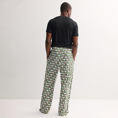 Men's Peanuts Snoopy Beaglescout Pajama Pants