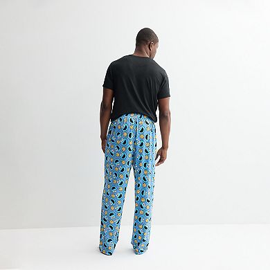 Men's Sesame Street Cookie Monster Yummy Pajama Pants