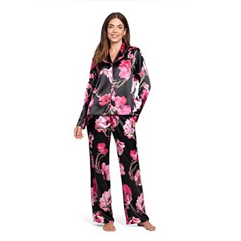 Petite Lilac+London 2 pc Pajama Top & Pajama Bottoms Set