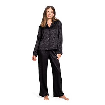 Women's Lilac&London 2 pc Pajama Top & Pajama Bottoms Set