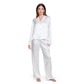Women's Lilac&London 2 pc Pajama Top & Pajama Bottoms Set