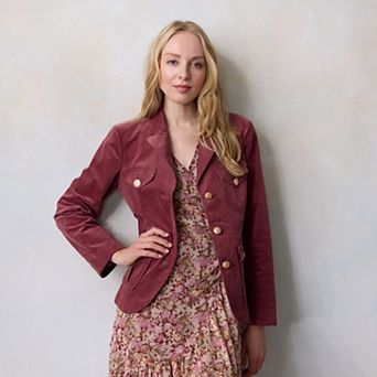 Women's LC Lauren Conrad Military Blazer