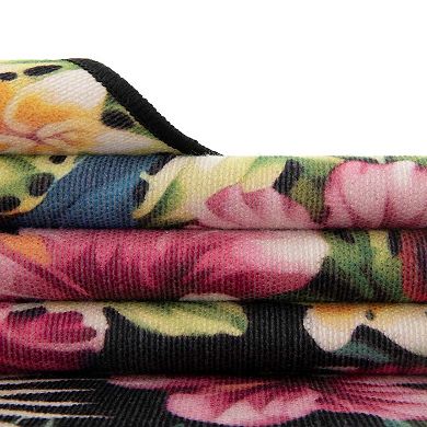Jill Zarin Saint Lucia Caribbean Outdoor Throw Rug