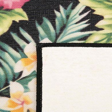 Jill Zarin Saint Lucia Caribbean Outdoor Throw Rug