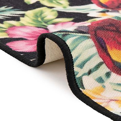 Jill Zarin Saint Lucia Caribbean Outdoor Throw Rug