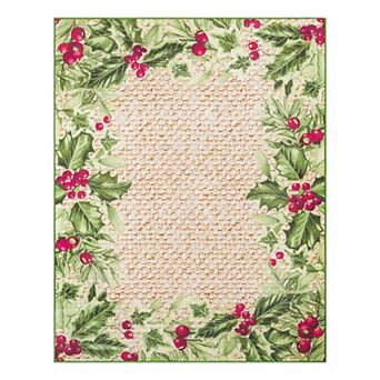 Jill Zarin Jamaica Caribbean Outdoor Throw Rug