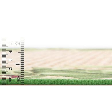 Jill Zarin Jamaica Caribbean Outdoor Throw Rug
