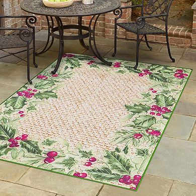 Jill Zarin Jamaica Caribbean Outdoor Throw Rug