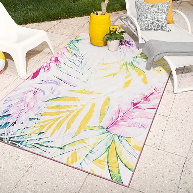 Jill Zarin Aruba Caribbean Outdoor Throw Rug