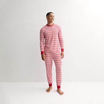 Men's Jammies For Your Families® Joy Fairisle Pajama Top & Pajama Bottoms Set